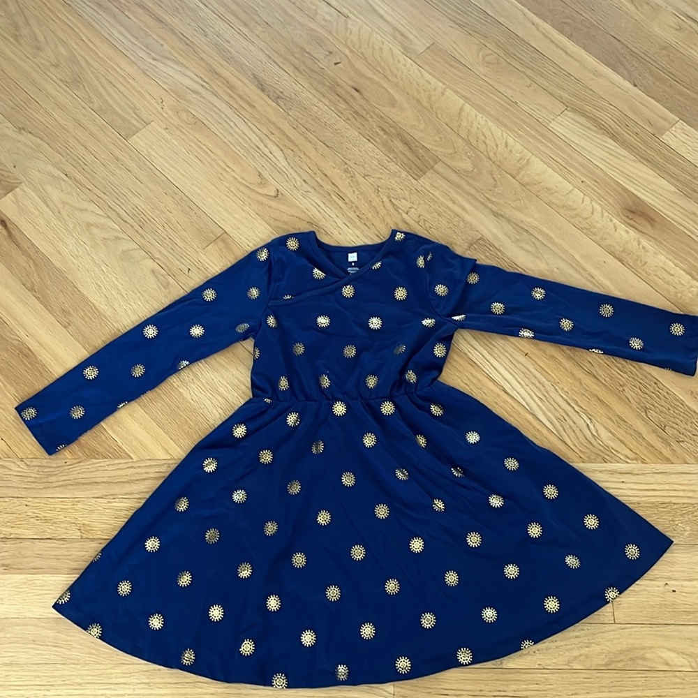 Tea girls size 8 navy blue